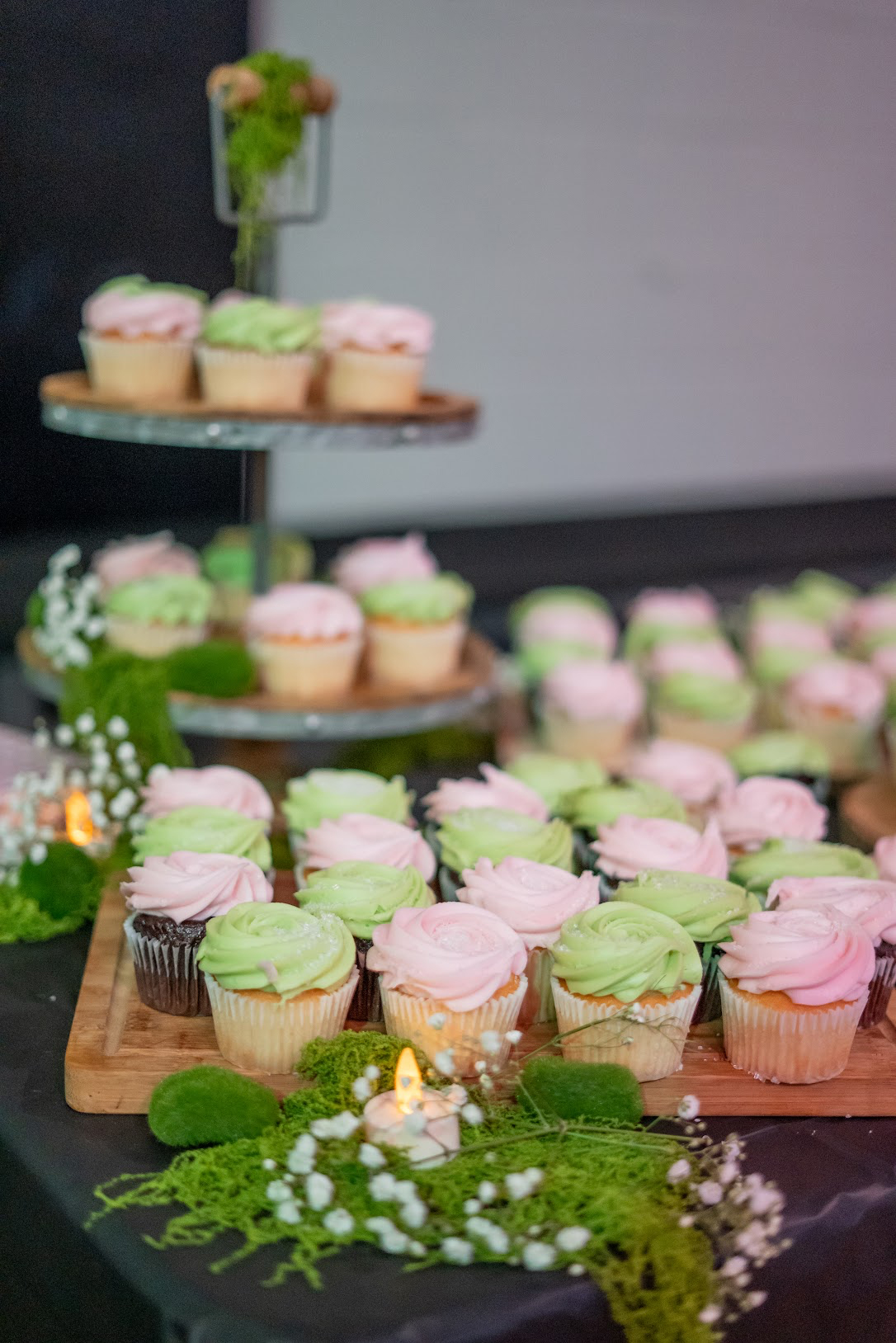 Baby shower outdoor camping catering setup by Tony + Co Catering Jacksonville - nature theme 02