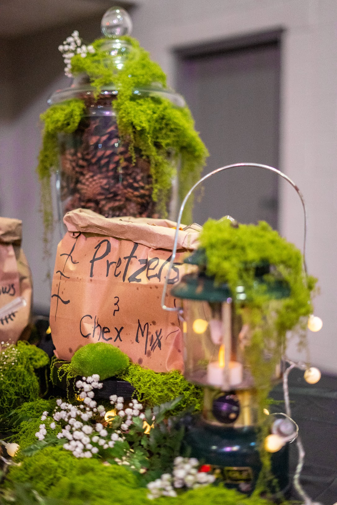 Baby shower outdoor camping catering setup by Tony + Co Catering Jacksonville - camping theme 05