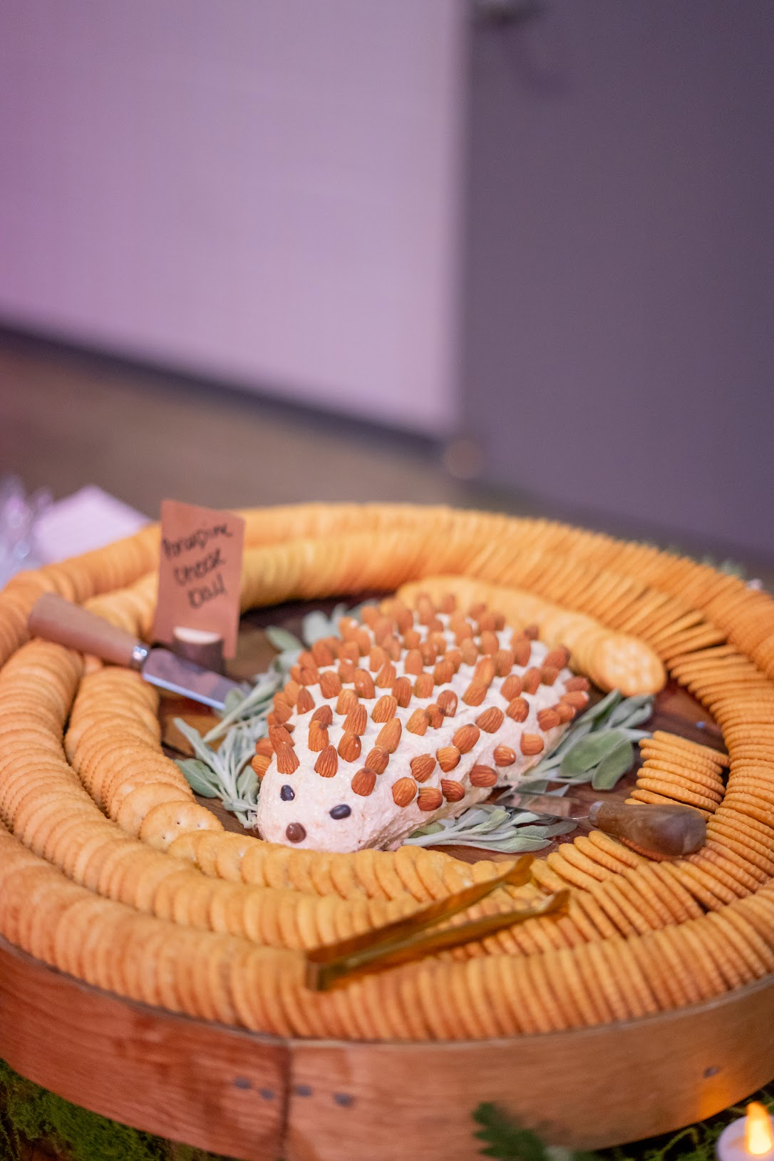 Baby shower outdoor camping catering setup by Tony + Co Catering Jacksonville - nature inspired 07