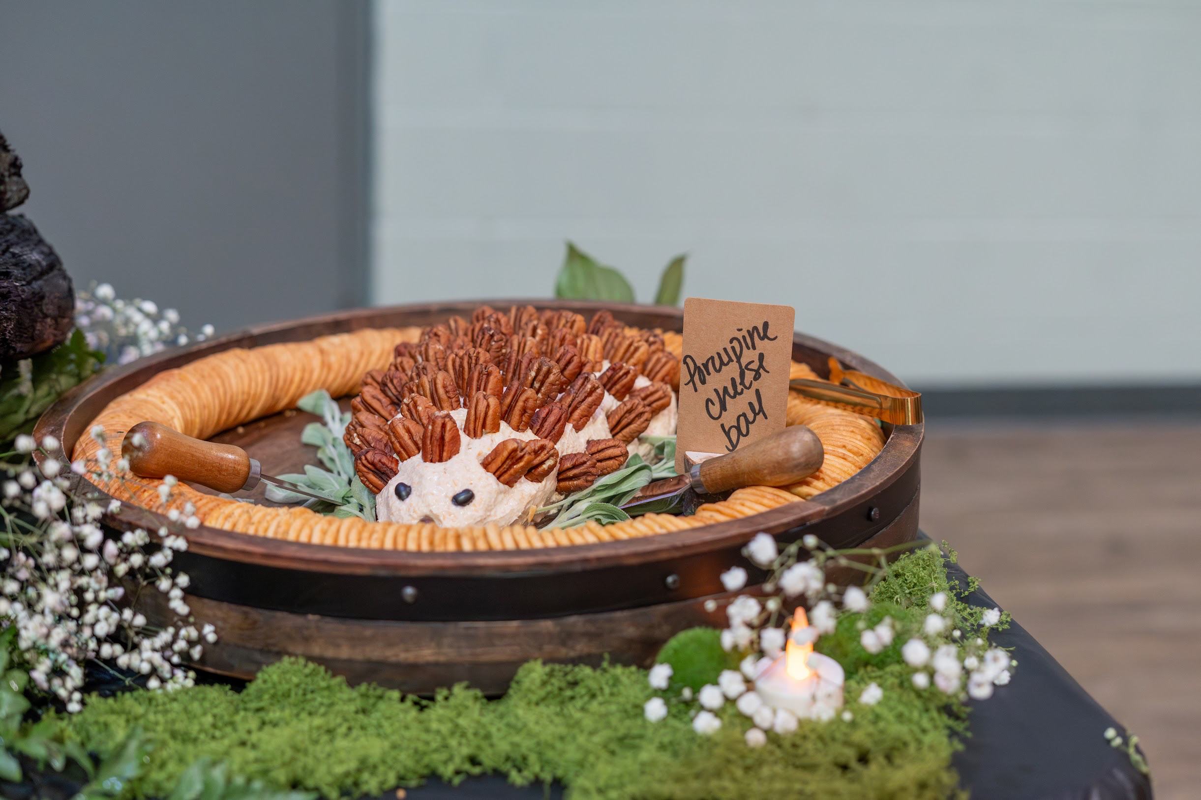 Baby shower outdoor camping catering setup by Tony + Co Catering Jacksonville - outdoor buffet 22