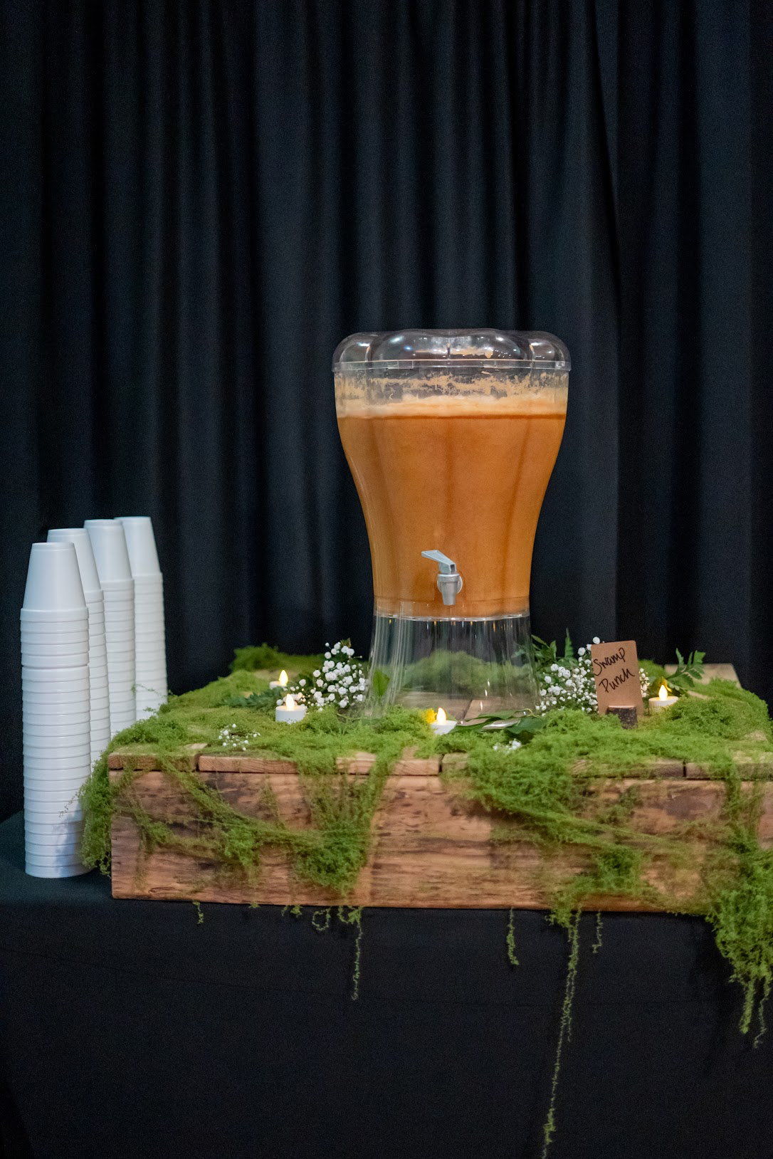 Baby shower outdoor camping catering setup by Tony + Co Catering Jacksonville - rustic celebration 29