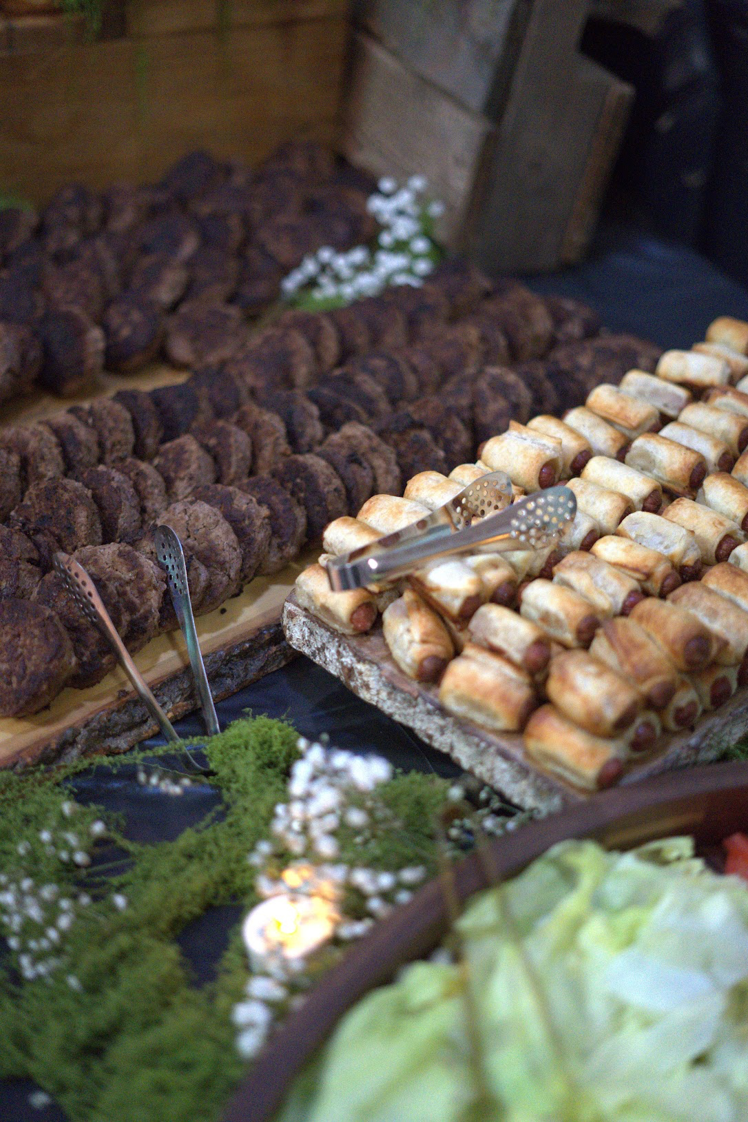 Baby shower outdoor camping catering setup by Tony + Co Catering Jacksonville - wilderness finale 51