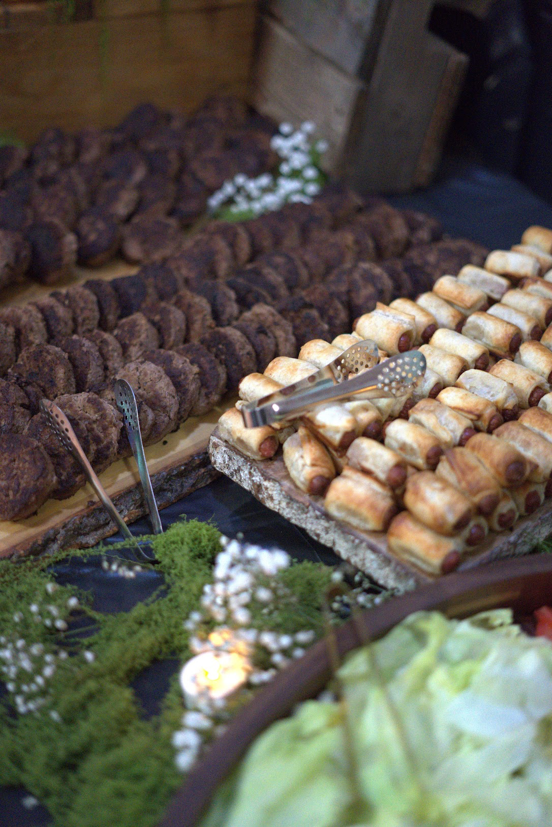 Baby shower outdoor camping catering setup by Tony + Co Catering Jacksonville - camping celebration 52